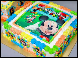 Bizcocho De Mickey Mouse Cuadrado Moist Choc Cake With Mickey Mouse Edible Image Mickey Mouse Birthday Cake Mickey Mouse Clubhouse Cake Mickey Mouse Cake
