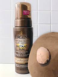 Jergens Natural Glow Instant Sun Sunless Tanning Mousse