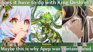 KING DESHRET & APEP The Dendro Dragon Story Cutscene Genshin Impact Nahida  Story Quest 2 - YouTube