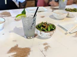 Edamame (v) soy beans, sea salt. Ramen Tatsu Ya Sake Cocktail Menu Houston Press