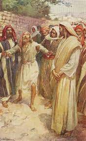 Fr. James Martin, SJ - Evening meditation: Bartimaeus. I've been thinking  about Bartimaeus, the blind begger whom Jesus healed in Jericho, all  day--no surprise since it was today's Gospel reading. There are