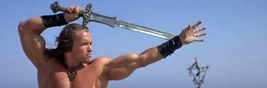 You can see all of their scraps with nature in the video above. Punching A Camel And Oil Soaked Bosoms Monty S Childhood Discussion On Schwarzenegger S 1982 Conan The Barbarian From The Projection Room