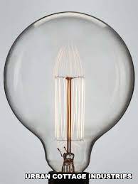 Set of twelve 15 watt incandescent bulbs. Large Light Bulbs Squirrel Cage Bulb Retro Lamps Factorylux Filament Bulb Lighting Globe Light Bulbs Bulb