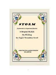 Students will feel more motivated & less stressed/bored about english, due to the larger variety of activities in cons a. Spm Writing Module By Jpn Kelantan Narration Narrative