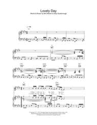 lovely day by bill withers digital sheet music for piano