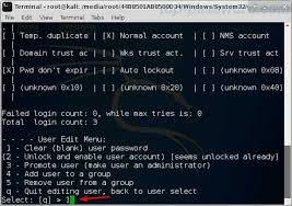If you have previously disabled it, or it isn't enabled for some reason, do this: How To Reset Windows 10 Local Password With Kali Linux Live Usb