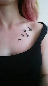 Pin By J Arnold On Tattoos Collar Bone Tattoo Birds Tattoo Bird Tattoo Collarbone