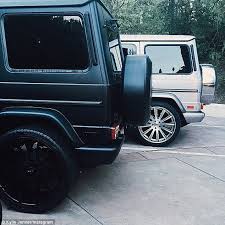 Kylie Jenner Shows Off New Mercedes G Wagon Ahead Of 18th Birthday Mercedes G Wagon G Wagon New Mercedes G Wagon