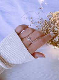 Anel Gota Lilás (aro17)