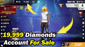 Here's free fire diamond hack 99,999. 19 999 Diamonds Account For Sale Free Fire Diamonds Account How To Get Diamonds In Free Fire Youtube