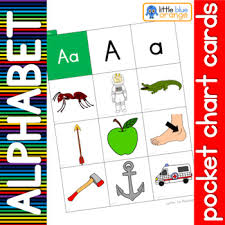 Alphabet Beginning Sound Pocket Chart Cards