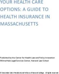 Your Health Care Options A Guide To Health Insurance In