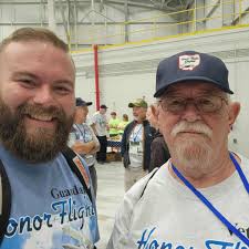 So grateful that my Dad, who is 85, can still fly out here to see his  granddaughter graduate from the 8th grade and get to see her deliver the  graduation speech ❤️