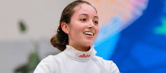 Carmen Correa le dio a Colombia medalla de oro en esgrima