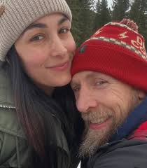 Bryan Danielson with his wife Brie Bella ❤️❤️❤️