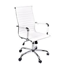Elecwishadjustable Office Executive Swivel Chair High Back Padded Tall Ribbed Pu Leather Wheels Arm Rest Computer Ch Stylish Office Chairs Chair Computer Chair