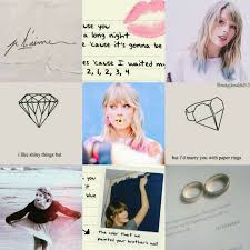 Spilling the deets about her upcoming here's a look at taylor swift's 'red' ring as fans believe it hints at olivia rodrigo collab. Taylor Swift Album Aesthetics 8 Paper Rings Wattpad