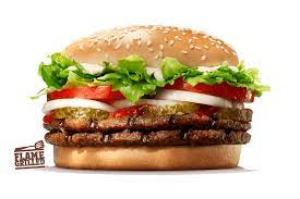 It's a surprisingly short list of ingredients: Double Whopper Burger King