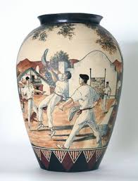 Vase De Ciboure En Gres Decor Basque Pays Basque Basque Art