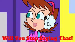 Johnny Test Lila Test GIF - Johnny Test Lila Test Will You Stop Saying That  - Discover & Share GIFs