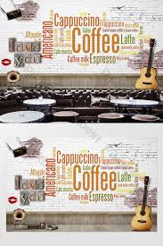 Retro English Wood Board Guitar Nostalgic Tv Background Wall Decors 3d Models Psd Free Download Pikbest In 2020 Retro Tv Minimalist Watercolor Retro