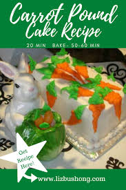 This is the world's best carrot cake recipe. Decadent Carrot Pound Cake Recipe Liz Bushong Recipe In 2021 Pound Cake Recipes Best Carrot Cake Easter Dessert