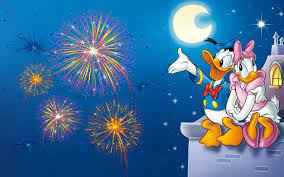 Donald duck and goofy wat. Donald Duck And Daisy Duck Romantic Evening Watching The Full Moon Hd Wallpapers For Mobile Daisy Duck Wallpapers For Mobile Phones