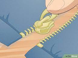 How To Fix A Separated Zipper: 11 Steps (With Pictures) - Wikihow