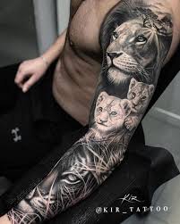 Lion tattoos hold different meanings. Art Amazing Artist Kir Tattoo Kir Tattoo Siberian