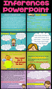 Inferences Powerpoint Inference Reading Classroom Inference Activities