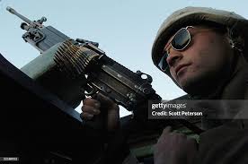 Corp. Daniel Boehme, a US Marine of the Blue Platoon, 1st Light... News  Photo