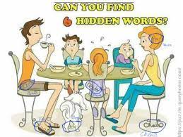 Hidden words in the picture puzzle. There Are 6 Hidden Words In The Picture Below Can You Find Them