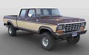 3d 1978 F 250 Crewcab Model Classic Ford Trucks Trucks Ford Trucks