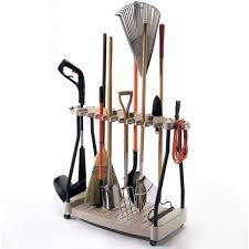 Suncast 42 In Resin Wheeled Tool Storage Rack Rtc1000 The Home Depot