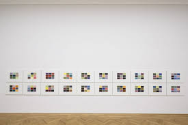 gerhard richter colour charts in london presented by