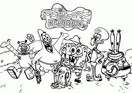 The story is written by the team of nickelodeon. Nickelodeon Spongebob Coloring Pages 1nza