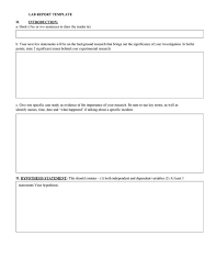 11 introduce an orientation map based on line segments in order to reason about the layout. 40 Lab Report Templates Format Examples á… Templatelab