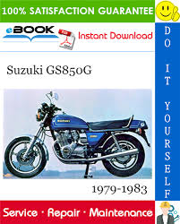 Suzuki Gs850g Motorcycle Service Repair Manual 1979 1983 Download Repair Manuals Suzuki Repair