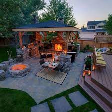 10 Simple And Minimalist Backyard Patio Design Ideas Covered Patio Design Backyard Patio Designs Deck Designs Backyard