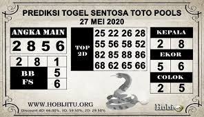 Prediksi Togel Sentosa Toto Pools 27 Mei 2020 Sydney Dublin Hobi