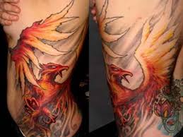 The phoenix is a mythological firebird originating in phoenician, egyptian and greek mythology. Rebirth And The Phoenix Tattoo Tatring