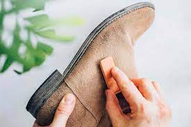Brush it on the suede lightly. How To Remove Stains From Suede Shoes Clothes And Furniture