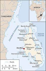 Zanzibar On World Map Zanzibar | Geography, History, & Map | Britannica