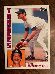 1984 Topps #8 Don Mattingly