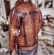 Mens Alligator Jacket For Sale Alligator Jacket Best Leather Jackets Leather Jacket Men