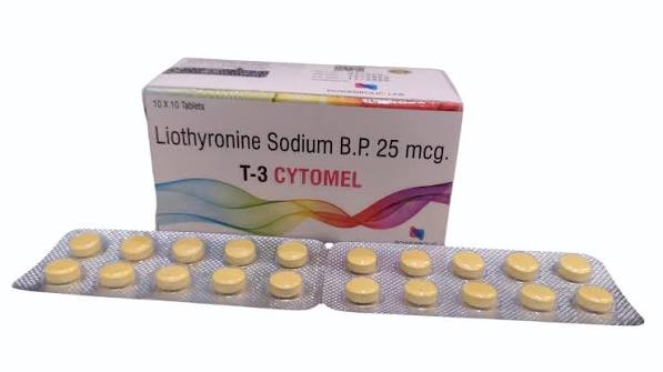 Liothyronine Sodium 25 Mcg (T-3 Cytomel ), Packaging Size: 100 Tablets at ₹ 200/bottle in Nagpur