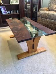 My River Coffee Table Coffee Table Coffee Table Farmhouse Diy Coffee Table