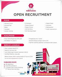Check spelling or type a new query. Lowongan Kerja Karyawan Rumah Sakit Edelweiss Bandung Lowongan Kerja Bandung Lowongankerjabandung Com