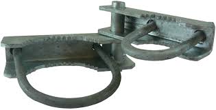 Chain Link Fence 180 Degree Commercial Duty Gate Hinge For 4 Outside Diameter Gate Post Pipe 1 5 8 Thru 1 7 8 Gate Frames U Bolts Included 1 Hinge Assy Walmart Com Walmart Com
