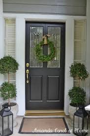 Topiary Balls 30 Each At Home Depot Front Porch Decorating House Front Door Porch Topiary